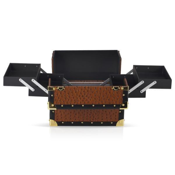 INGLOT Makeup Case Ostrich Leather Pattern (KC-MSO1S) - GetDollied Canada