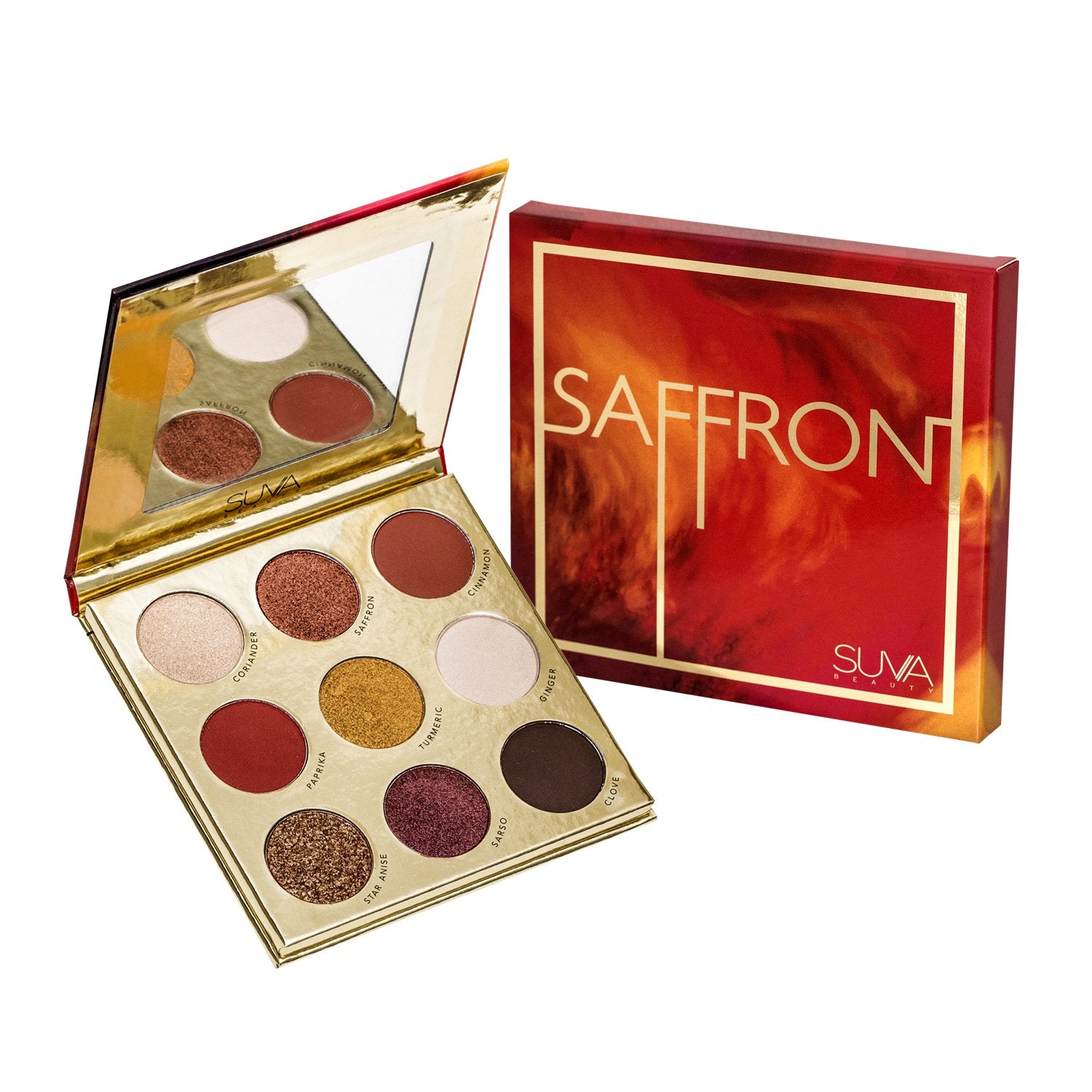SUVA Beauty Saffron Palette - GetDollied Canada