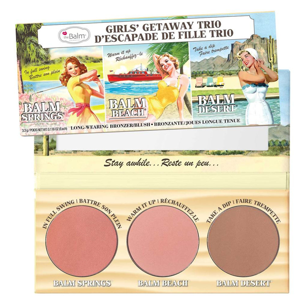 theBalm Cosmetics Girls Getaway Trio - GetDollied Canada