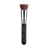 SIGMA F80 Flat Kabuki Brush - Black/Chrome