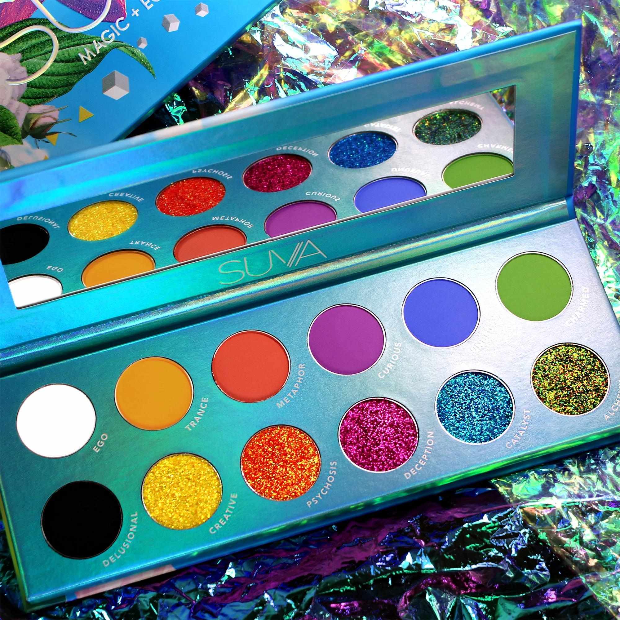 SUVA Magic + Ecstasy Pressed Pigment Glitter Palette