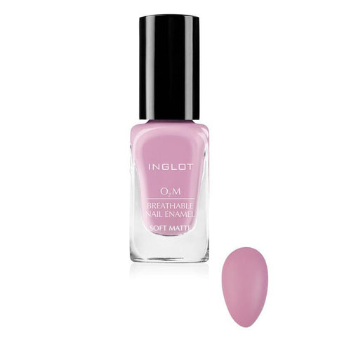 INGLOT O2M Breathable Nail Enamel "Soft Matte" (Rise & Shine) - GetDollied Canada