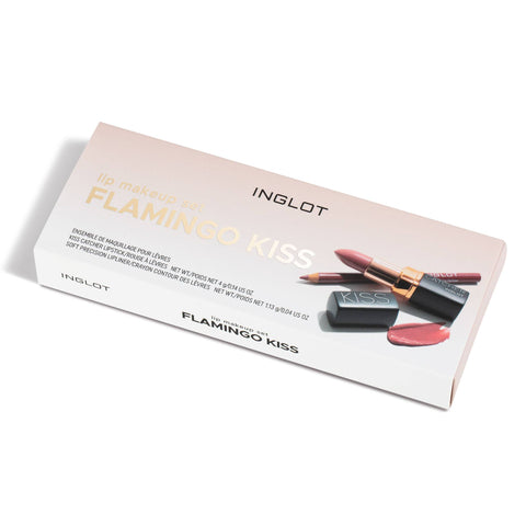 INGLOT Makeup Set For Lips FLAMINGO KISS